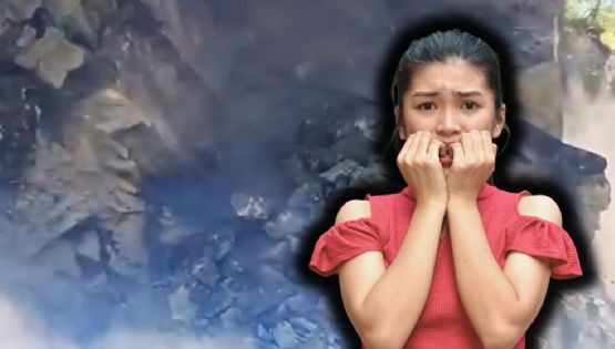 VIDEO | Gigantesca roca se desploma dejando una carretera completamente bloqueada