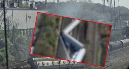 VIDEO | Así fue el descarrilamiento de un tren que dejó derrame químico en Nueva Jersey