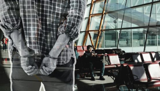 VIDEO: Cae ladrón que asaltaba a pasajeros en aeropuerto de Brasil; así operaba