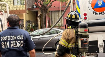Incendio en casa de San Pedro deja a adulto mayor lesionado