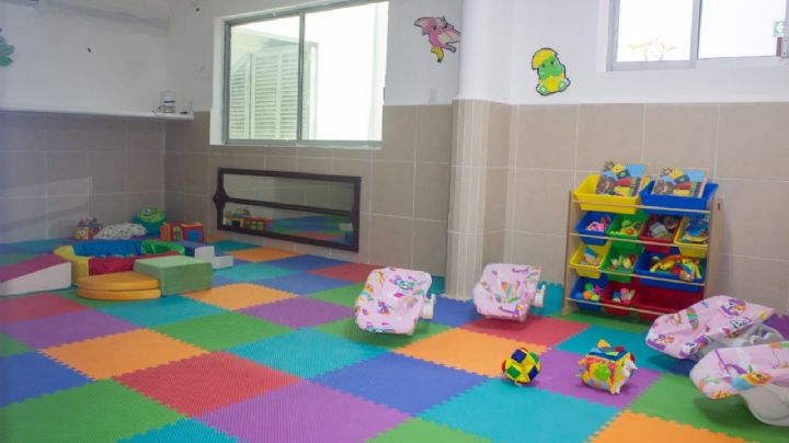 Rehabilitan Centro de Atención Infantil en Mérida