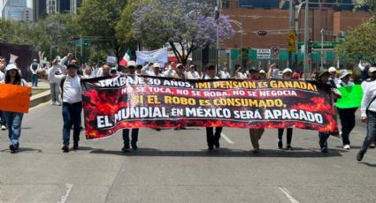 Jubilados van contra reforma a pensiones