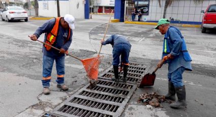 Arranca operativo de limpieza en San Nicolás ante pronóstico de lluvias