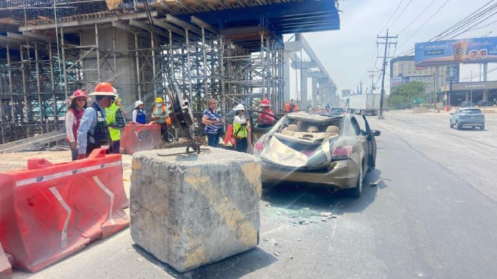 Fiscalía citará a operador de grúa tras accidente en obra del Metro en Apodaca