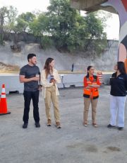 Foto descriptiva de: 'Trazos mundialistas' suma nueva etapa con mural en Guadalupe