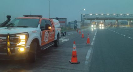Clima hoy en Nuevo León: lluvia y neblina afectan autopista a Saltillo en Santa Catarina