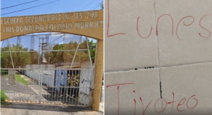 Activan operativo en secundaria de San Nicolás por amenaza de tiroteo