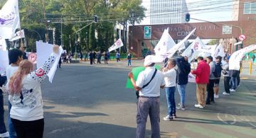 Protesta en Ciudad Judicial por presunto fraude procesal; exigen atención del TSJ CDMX