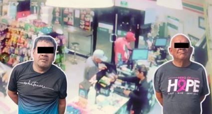 Capturan en Monterrey a sospechosos de asaltar tiendas con arma y droga