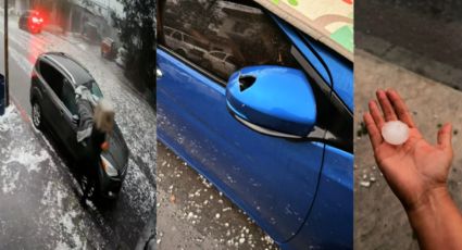 VIDEO | Reportan daños causados por el granizo que cayó en Monterrey