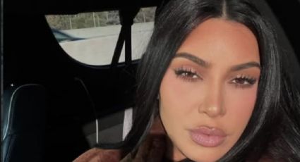 Kim Kardashian y Lewis Hamilton, besos en la playa