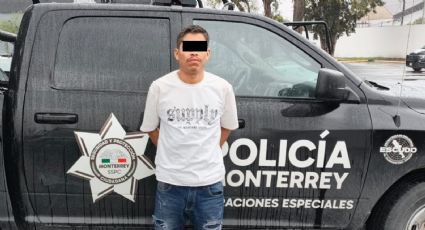 Capturan en Monterrey a sospechoso con cristal y cocaína en 95 dosis