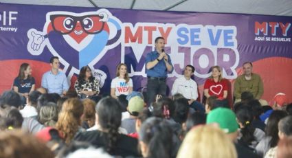 DIF entrega más de 10 mil 500 lentes gratuitos en colonias de Monterrey