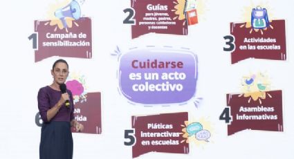 Claudia Sheinbaum lanza estrategia nacional de salud mental