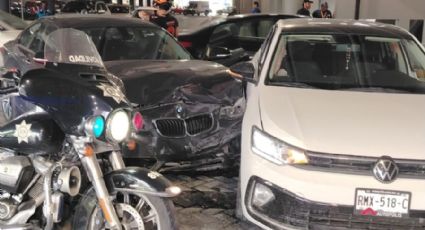 Accidente en el Centro de Monterrey deja a mujer de la tercera edad lesionada