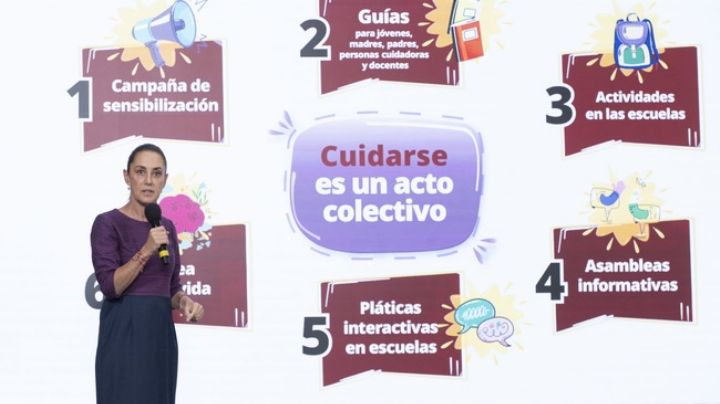 Claudia Sheinbaum lanza estrategia nacional de salud mental