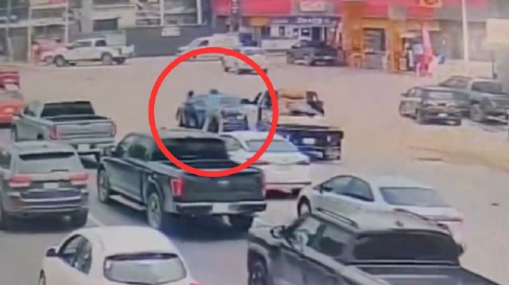 Pelea en Carretera Nacional termina con tres detenidos en Santiago | VIDEO