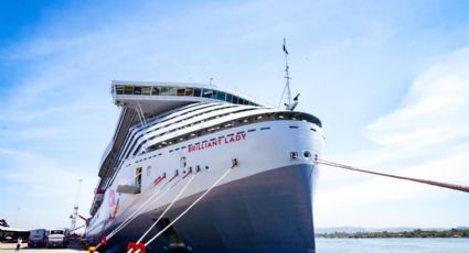 Cruceros en Mazatlán: El puerto recibe a más de 9 mil turistas internacionales