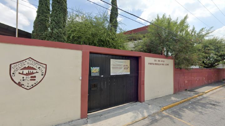 Llega menor armado a una secundaria del municipio San Nicolás