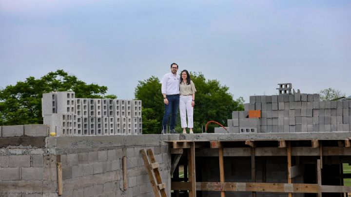 Santiago avanza en construcción del DIF Los Cavazos