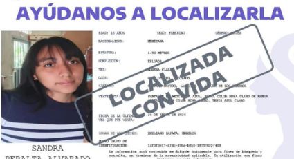 Localizan a Sandra "N": Aparece viva en Veracruz