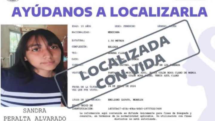 Localizan a Sandra "N": Aparece viva en Veracruz