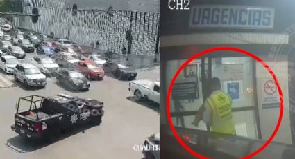 Oficiales de Tránsito ayudan a salvar a niña de 2 años que convulsionaba en el Centro de Monterrey