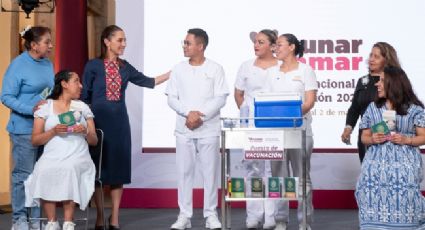 ¡Atención! Anuncia Sheinbaum ampliación Semana Nacional de Vacunación a todo mayo