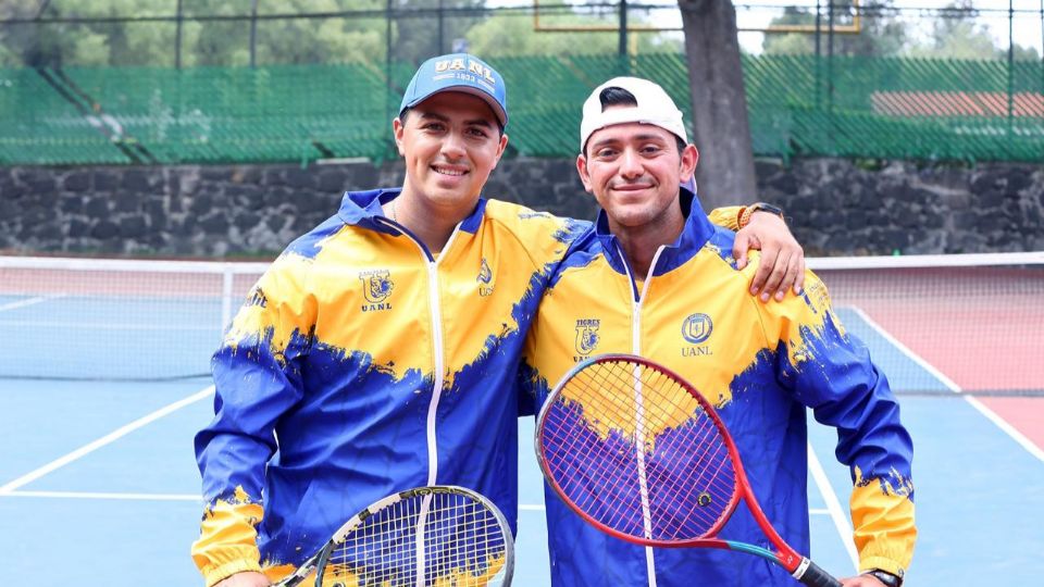 Tenistas de la UANL ganan oro y plata en final varonil de ANUIES 2026 en la UNAM.