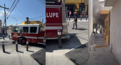 VIDEO | Camión de Bomberos atrapados en calles angostas de Guadalupe