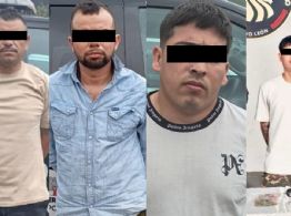 Caen cinco en Monterrey por robos y posesión de droga; uno es menor de edad