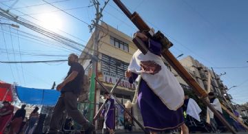Saldo blanco al término de la celebración del Viernes Santo en Iztapalapa