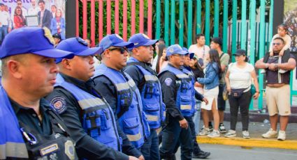 VIDEO | Conato de bronca entre asistentes a la pasión de Cristo y policías de la SSC
