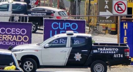 Cierran acceso al Río Ramos en Allende por lleno total este Viernes Santo