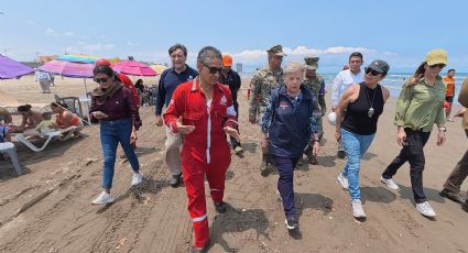 Mantienen brigadas permanentes de limpieza por hidrocarburo en playas del Golfo de México