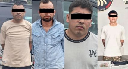 Caen cinco en Monterrey por robos y posesión de droga; uno es menor de edad