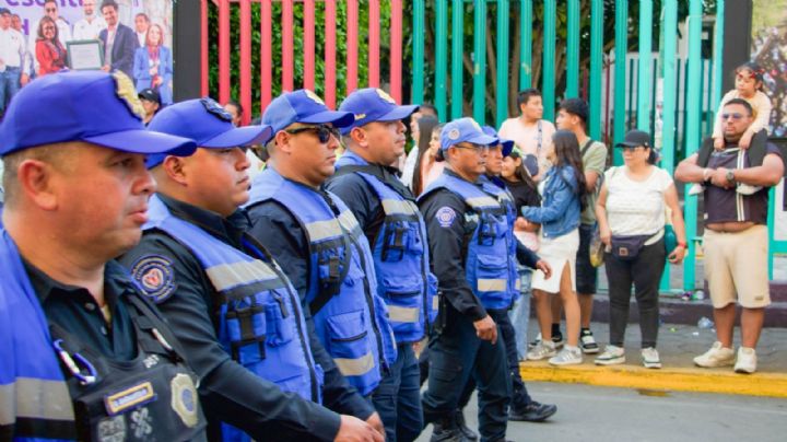 VIDEO | Conato de bronca entre asistentes a la pasión de Cristo y policías de la SSC
