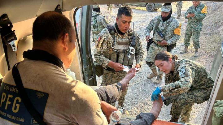 Ejército mexicano localiza con vida a Juan Díaz, integrante de N+