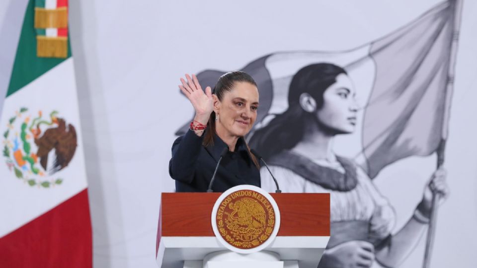 Claudia Sheinbaum, presidenta de México.