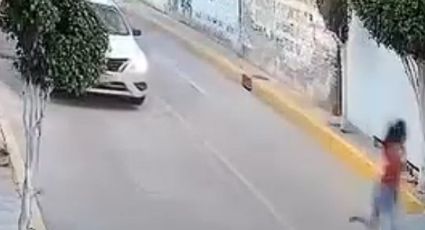 VIDEO | Jóvenes escapan de un intento de secuestro en Chimalhuacán
