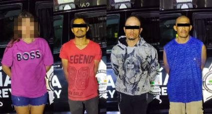 Caen tres hombres y una menor por robo de chatarra en Monterrey