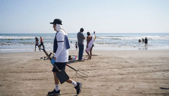 Operativo de limpieza en el Golfo de México: Sanean 32 playas tras retiro de hidrocarburos