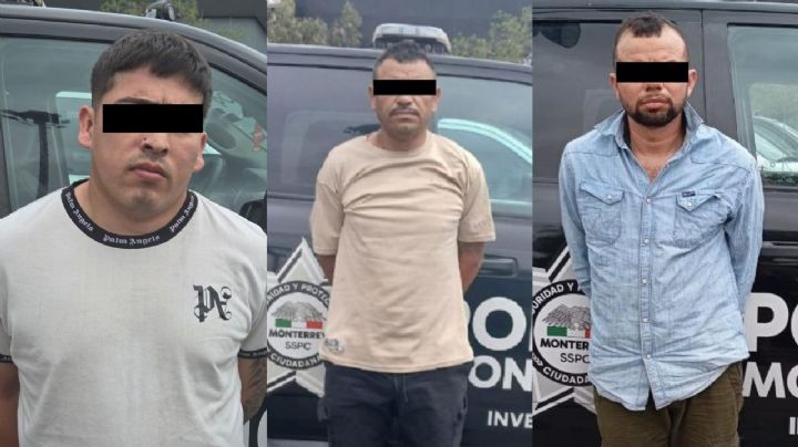 Detienen en Monterrey a tres sospechosos de robos; los investigan por asalto a diputada