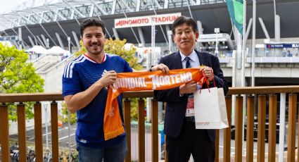 Samuel García inicia gira en Japón para conocer logística de estadios mundialistas; invita a aficionados nipones a Nuevo León