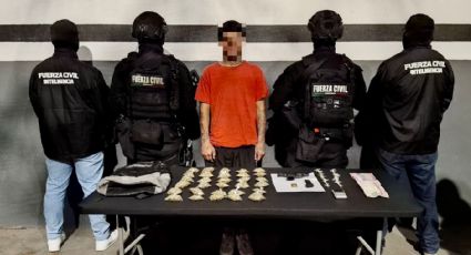 Denuncia anónima permite detener a menor armado en El Carmen; aseguran droga