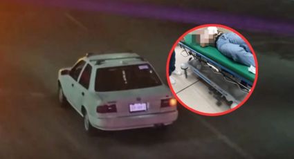 Tránsito de Monterrey escolta a padre e hija hasta hospital por emergencia médica