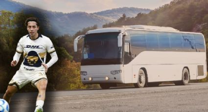 Pumas vive ‘noche de terror’, autobús se descompone en pleno periférico Jalisciense