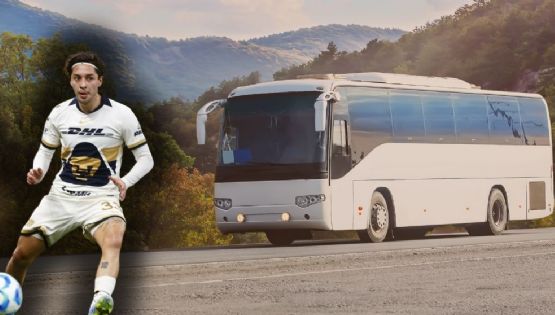 Pumas vive ‘noche de terror’, autobús se descompone en pleno periférico Jalisciense