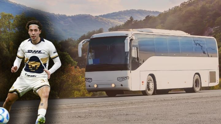 Pumas vive ‘noche de terror’, autobús se descompone en pleno periférico Jalisciense