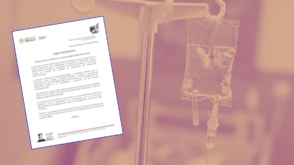 La investigación en Sonora busca determinar si el suero vitaminado contenía sustancias contaminantes que provocaron la muerte de los pacientes.